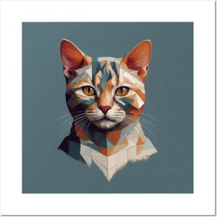 cat Posters and Art